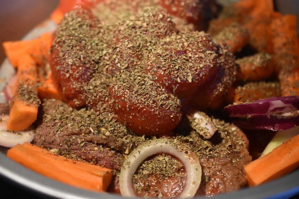 Culottesteg med tomatsauce i crockpot - mør og lækker