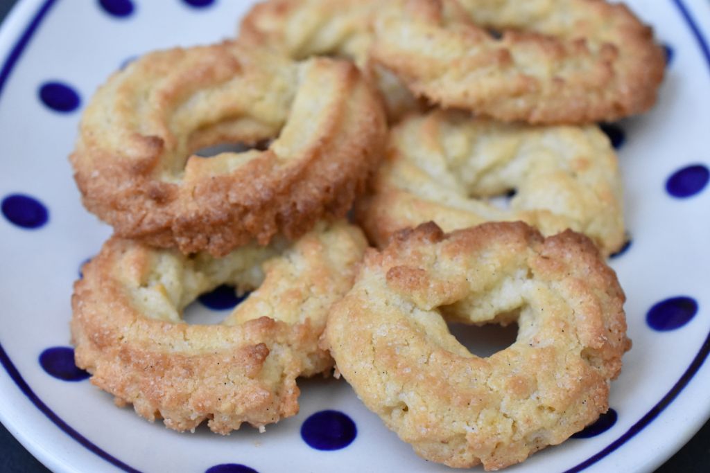 Vaniljekranse opskrift med sprøjtepose - nemme