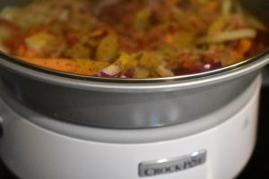 Svinekoteletter i karrysauce med kokosmælk - slow cooker hit