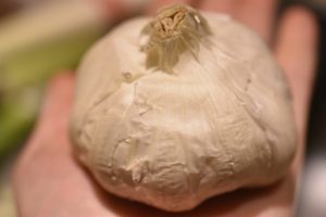 Hvidløgssuppe med kartofler & fløde - opskrift