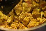 Kalkun gryderet m. karry ananas & kokosmælk