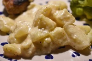 Stuvet pastinak med fløde - nem opskrift