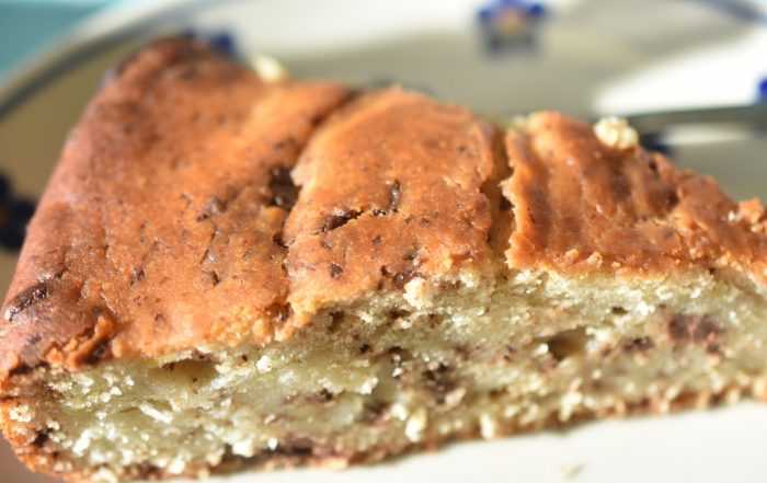 Banankage med chokolade - nem og fedtfattig