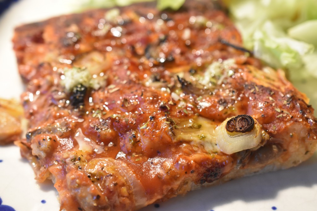 DSC_1585 • nogetiovnen.dk Nem pizza - af dej der ikke skal æltes. Sprøde, lækre pizzaer