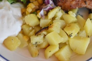 Kartofler på grill - kartoffelpakker med oregano og hvidløg