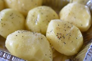 Hasselback kartofler på grill - sprøde og lækre