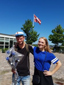 Studenter lykke, lyse sind og åbne døre til verden