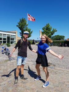 Studenter lykke, lyse sind og åbne døre til verden