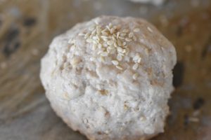 Scones med yoghurt og havregryn - opskrift