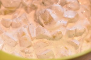 DSC_2086 • nogetiovnen.dk Kold kartoffelsalat med creme fraiche og purløg