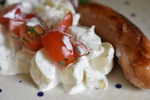 DSC_2103 • nogetiovnen.dk Kold kartoffelsalat med creme fraiche og purløg
