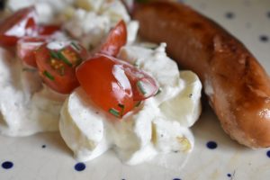 DSC_2104 • nogetiovnen.dk Kold kartoffelsalat med creme fraiche og purløg