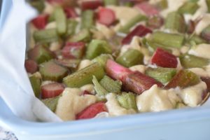 Rabarberkage - nem kage med rabarber