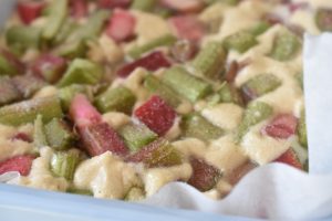 Rabarberkage - nem kage med rabarber