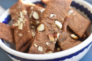 Karamel småkager med lakrids - nem opskrift