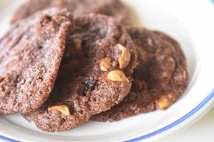 Chokolade cookies med nødder - den bedste opskrift