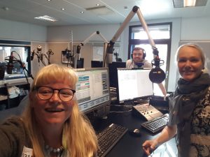 Gitte - nyudsprungen radiostar og en glad foredragsholder