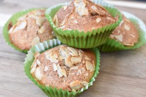 Muffins med æbler og kanel - nem opskrift