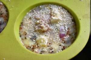 Æggemuffins med skinke og feta - opskrift