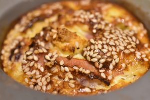 Æggemuffins med skinke og feta - opskrift