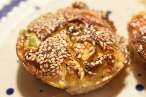 Æggemuffins med skinke, feta og peberfrugt - stop madspild