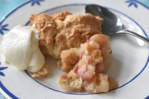 Æblekage med mandellåg - nem, sprød og lækker