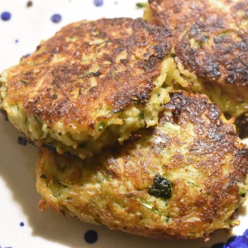 Squash frikadeller med urter & kartofler - nemme & lækre