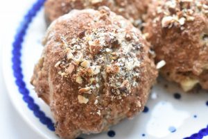 Julescones - scones med kanel & marcipan