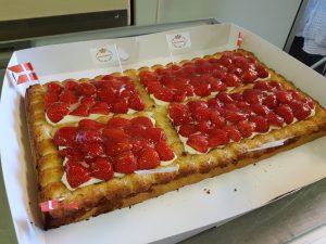 Jordbærkage - fødselsdag