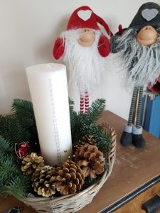 Julefreden sænker sig. Glædelig jul til dig