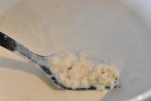 Boller og franskbrød af risalamande rester