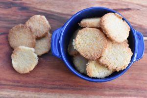 Kokos småkager – nemme sprøde kokoskager