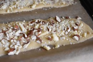 Karamelkager med mandler, chokolade & salt
