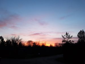 Sommerhus om vinteren - en lykkelig hilsen