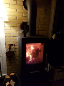 Sommerhus om vinteren - en lykkelig hilsen