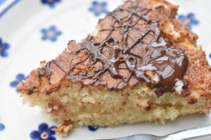 Kage med kokos og chokolade - nem opskrift på kokoskage 