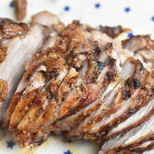 Kalvecuvette i ovn med ovnkartofler - opskrift