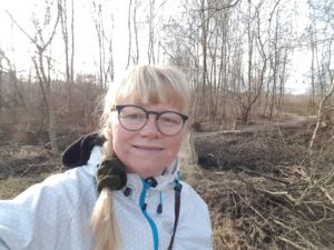 Gitte på Skovtur