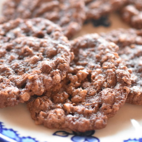 Havregrynssmåkager med chokolade - nem opskrift