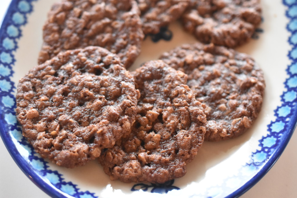 Havregrynssmåkager med chokolade - nem opskrift