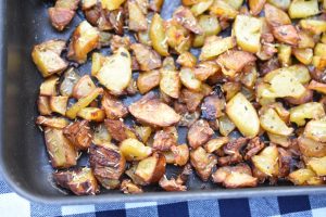 Kartoffeltern i ovn - kartofler med rosmarin 