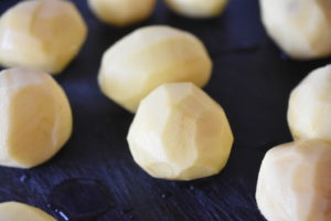 Råstegte kartofler på pande - sprøde & lækre