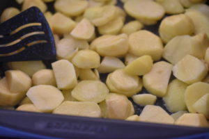 Råstegte kartofler på pande - sprøde & lækre