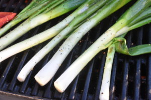 Grillede forårsløg - lækre forårsløg på grill 