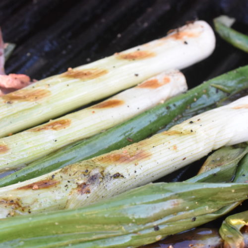 Grillede forårsløg - lækre forårsløg på grill