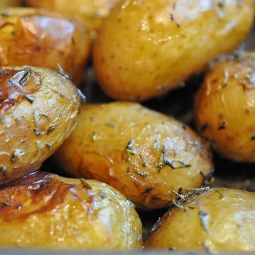 Kartofler - nemme ovnkartofler med timian