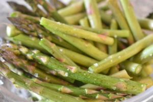 Grønne asparges i mikroovn - nem opskrift