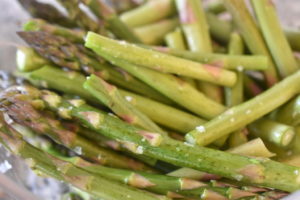 Grønne asparges i mikroovn - nem opskrift