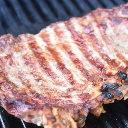 Cote de boeuf - fornem steak af oksehøjreb