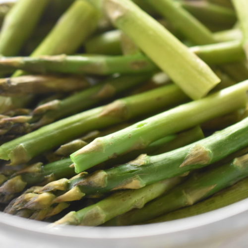 Grønne asparges i mikroovn - nem opskrift